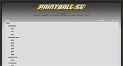 Desktop Screenshot of gallery.paintball.se