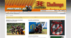 Desktop Screenshot of paintball.se