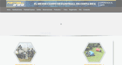 Desktop Screenshot of paintball.co.cr